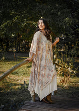 Load image into Gallery viewer, Market of Stars Love Story Heart Print Bamboo Boho Kimono