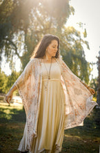 Load image into Gallery viewer, Market of Stars Love Story Heart Print Bamboo Boho Kimono