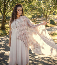 Load image into Gallery viewer, Market of Stars Love Story Heart Print Artisan Bamboo Scarf