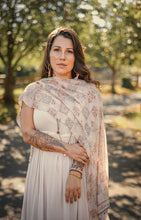 Load image into Gallery viewer, Market of Stars Love Story Heart Print Artisan Bamboo Scarf