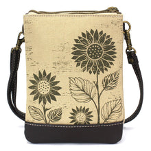 Load image into Gallery viewer, Chala Double Pocket Xbody Sunflower Sand
