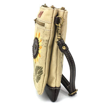 Load image into Gallery viewer, Chala Double Pocket Xbody Sunflower Sand