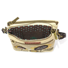 Load image into Gallery viewer, Chala Double Pocket Xbody Sunflower Sand