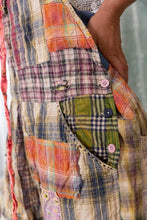 Load image into Gallery viewer, Magnolia Pearl Patchwork Love Overalls