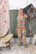 Load image into Gallery viewer, Magnolia Pearl Patchwork Love Overalls