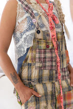 Load image into Gallery viewer, Magnolia Pearl Patchwork Love Overalls