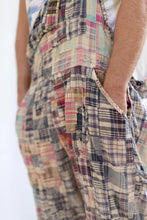 Load image into Gallery viewer, Magnolia Pearl Patchwork Love Overalls