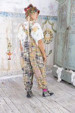 Load image into Gallery viewer, Magnolia Pearl Patchwork Love Overalls
