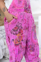 Load image into Gallery viewer, Magnolia Pearl Lil Friends Patchwork Overalls