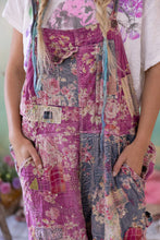 Load image into Gallery viewer, Magnolia Pearl Piecewise Love Overalls