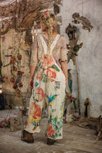 Load image into Gallery viewer, Magnolia Pearl Birdie Bouquet Benjamin Overalls