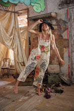 Load image into Gallery viewer, Magnolia Pearl Birch Floral Love Overalls