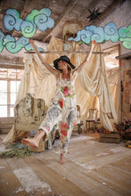 Load image into Gallery viewer, Magnolia Pearl Birch Floral Love Overalls