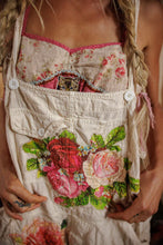 Load image into Gallery viewer, Magnolia Pearl Birch Floral Love Overalls