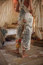 Load image into Gallery viewer, Magnolia Pearl Birch Floral Love Overalls