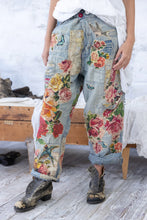 Load image into Gallery viewer, Magnolia Pearl Quilts and Roses Miner Pants