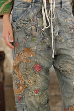 Load image into Gallery viewer, Magnolia Pearl Dragon Emb Provision Denims