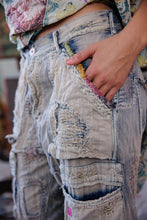 Load image into Gallery viewer, Magnolia Pearl Quilted Tatum Cargo Denims
