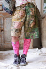 Load image into Gallery viewer, Magnolia Pearl Patchwork Miner Shorts