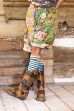 Load image into Gallery viewer, Magnolia Pearl Patchwork Miner Shorts