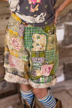 Load image into Gallery viewer, Magnolia Pearl Patchwork Miner Shorts