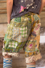 Load image into Gallery viewer, Magnolia Pearl Patchwork Miner Shorts