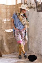 Load image into Gallery viewer, Magnolia Pearl Patchwork Miner Shorts