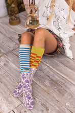 Load image into Gallery viewer, Magnolia Pearl Blockprint MP Socks