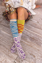 Load image into Gallery viewer, Magnolia Pearl Blockprint MP Socks