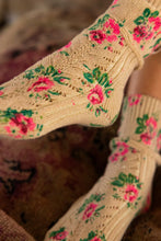 Load image into Gallery viewer, Magnolia Pearl Floral Lil Dipper Socks