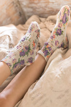 Load image into Gallery viewer, Magnolia Pearl Floral Lil Dipper Socks