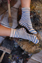 Load image into Gallery viewer, Magnolia Pearl French Stripe MP Socks