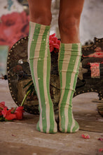 Load image into Gallery viewer, Magnolia Pearl Art Class OTK Socks
