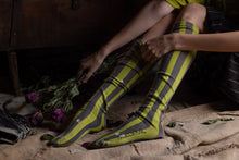 Load image into Gallery viewer, Magnolia Pearl Art Class Over-the-Knee Socks