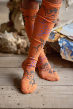 Load image into Gallery viewer, Magnolia Pearl I Love You OTK Socks