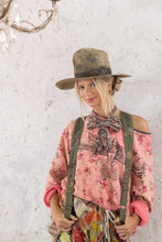 Load image into Gallery viewer, Magnolia Pearl Embroidered Patch Shea Suspender