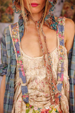 Load image into Gallery viewer, Magnolia Pearl Embroidered Floral Shae Suspenders