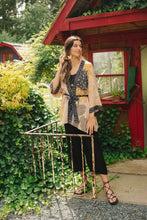 Load image into Gallery viewer, Market Of Stars Milk & Honey Mid-Length Kimono
