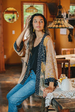 Load image into Gallery viewer, Market Of Stars Milk & Honey Mid-Length Kimono