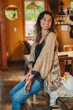 Load image into Gallery viewer, Market Of Stars Milk & Honey Mid-Length Kimono