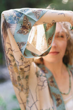 Load image into Gallery viewer, Market Of Stars Earth & Sky Cropped Bamboo Kimono Cardigan