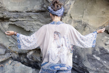 Load image into Gallery viewer, Market of Stars Head In The Clouds Cropped Kimono