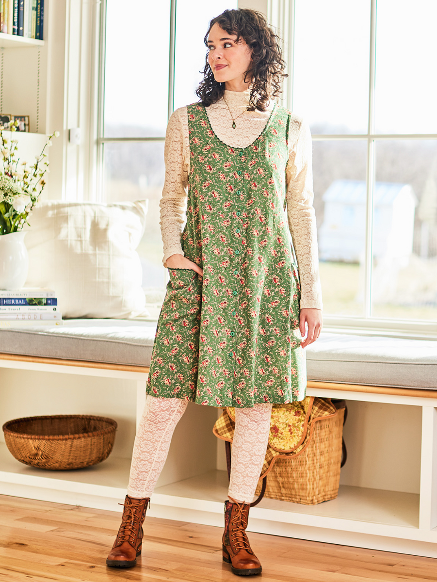 April Cornell Cornwall Pinafore Dress – The Colony Shop
