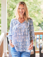 Load image into Gallery viewer, April Cornell Bali Blockprint Tunic
