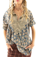 Load image into Gallery viewer, Magnolia Pearl Blockprint Tora Shirt