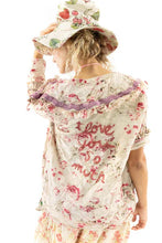 Load image into Gallery viewer, Magnolia Pearl Ric Rac Kelly Western Shirt Rosetti