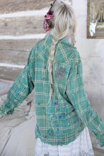 Load image into Gallery viewer, Magnolia Pearl Patchwork Boyfriend Shirt