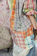Load image into Gallery viewer, Magnolia Pearl Patchwork Prairie Shirt