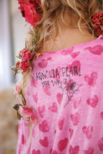 Load image into Gallery viewer, Magnolia Pearl Pop Heart Francis Hi Lo T