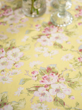 Load image into Gallery viewer, April Cornell Apple Blossom Tablecloth